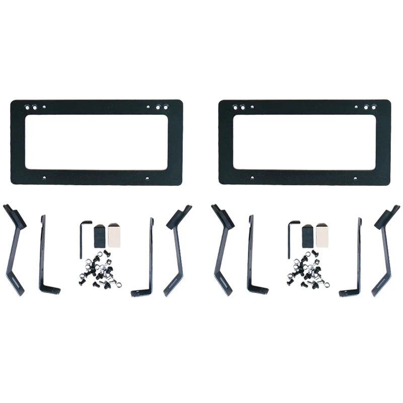 

Accessories Exterior Modification Aluminum Alloy For Tesla US Version Universal Car License Plate Frame