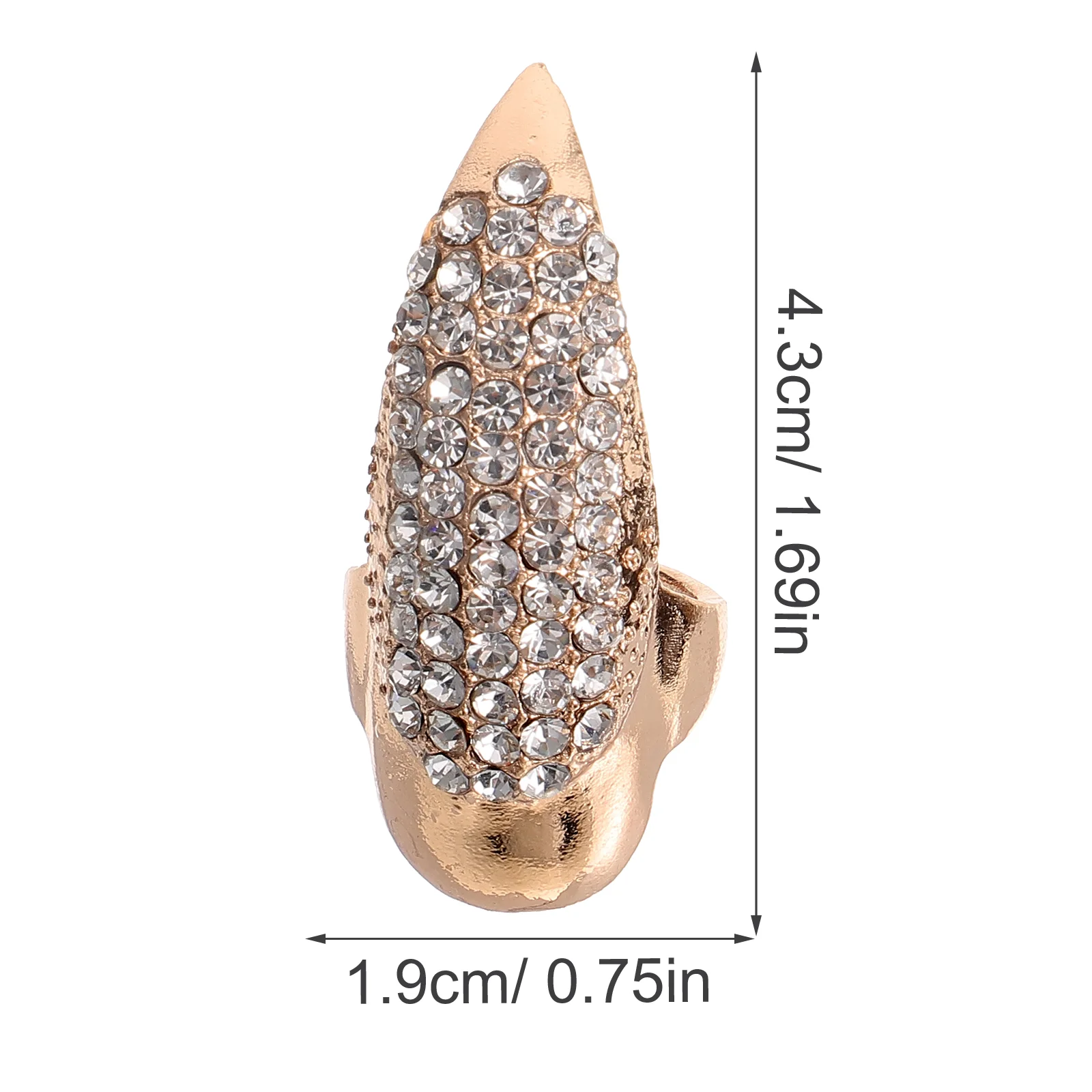 10 шт. кольцо на Хэллоуин кольца палец с орлом мужские когти кончиках пальцев