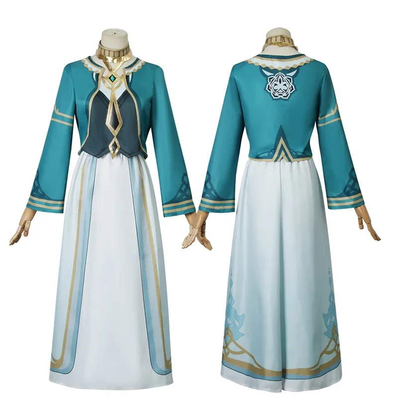 Костюм для косплея Genshin Sumeru Akademiya Униформа с шапкой костюм вечеринки Шесть