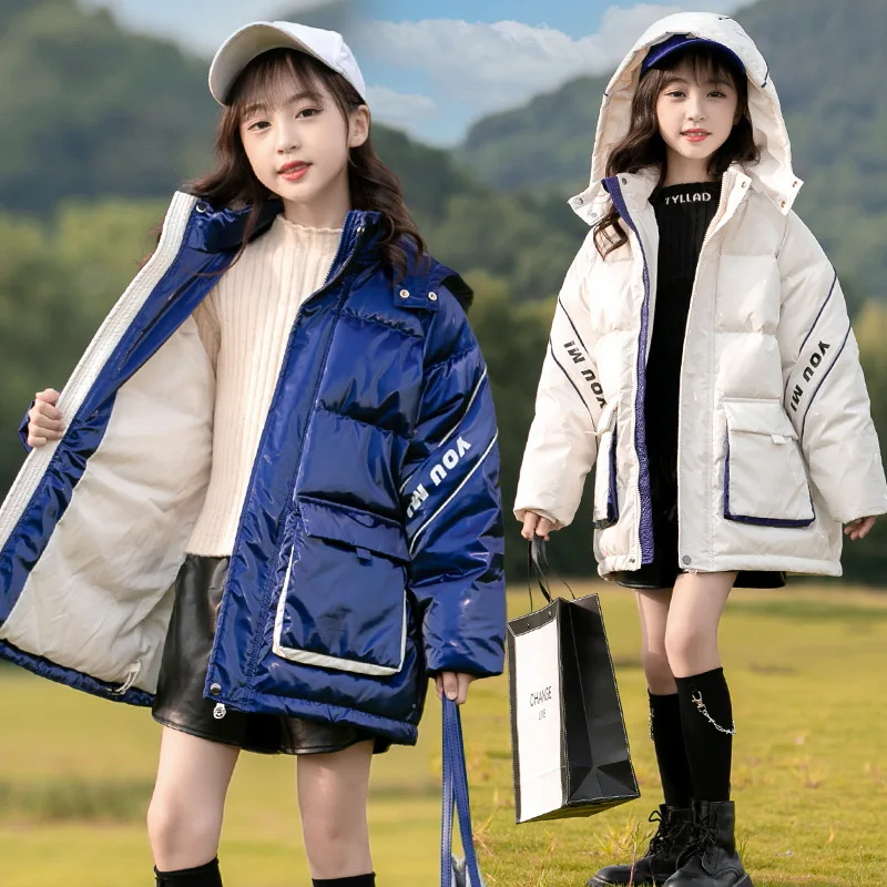 

Детская хлопковая куртка с капюшоном, с надписью «Smile Face»