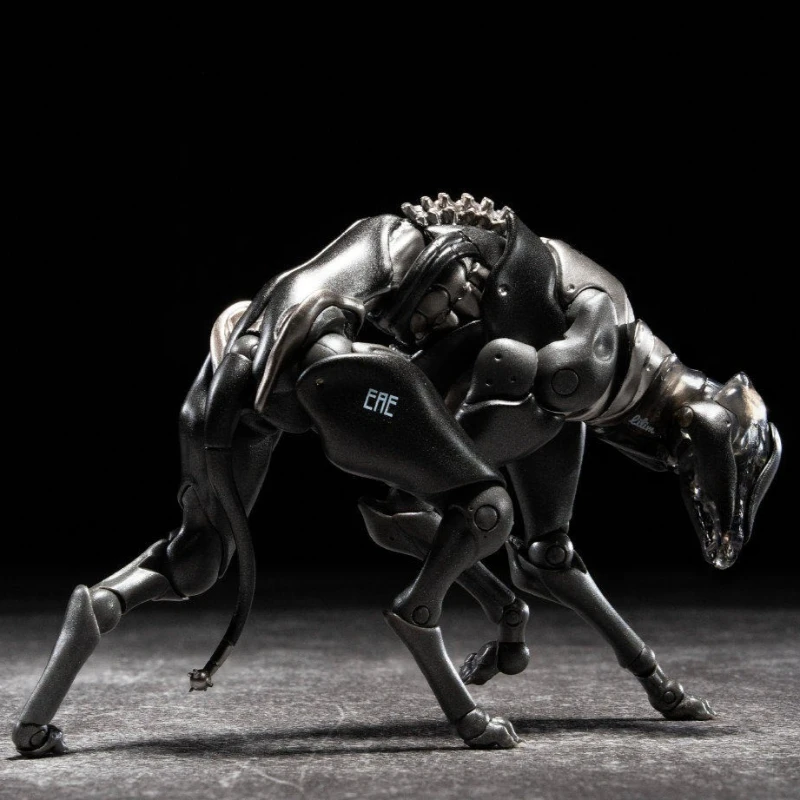 Фото Футуристическая механическая коллекционная фигурка-робот Zatard Hound 1/12 Ice Studio Bug Series в форме собаки, подвижная модель, подарок №4