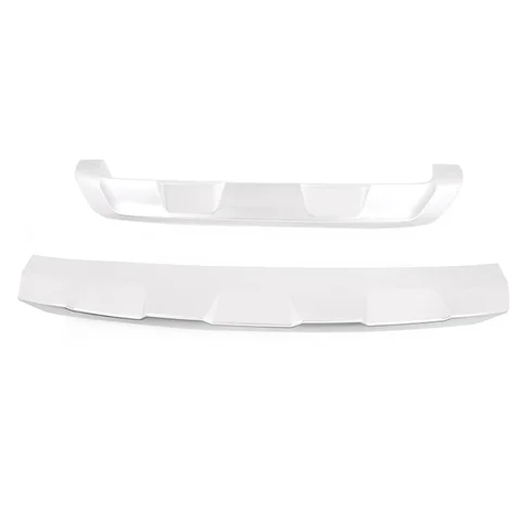 Стайлинг автомобиля, защитная Накладка на порог переднего и заднего бампера, защитная накладка, наклейки, хромированный АБС-пластик для BMW X1 F48 2020, внешний аксессуар