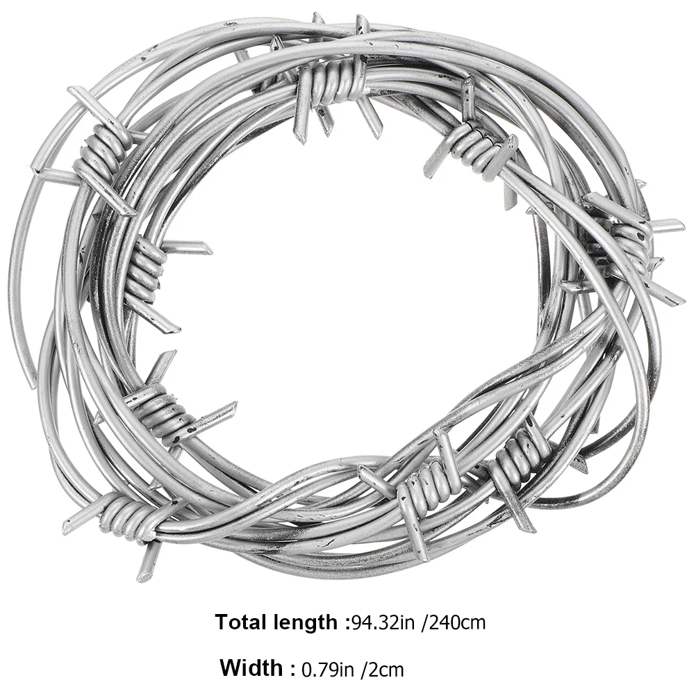 4 шт. имитация проволочной цепи Хэллоуин колючие проволоки орнамент вечерние