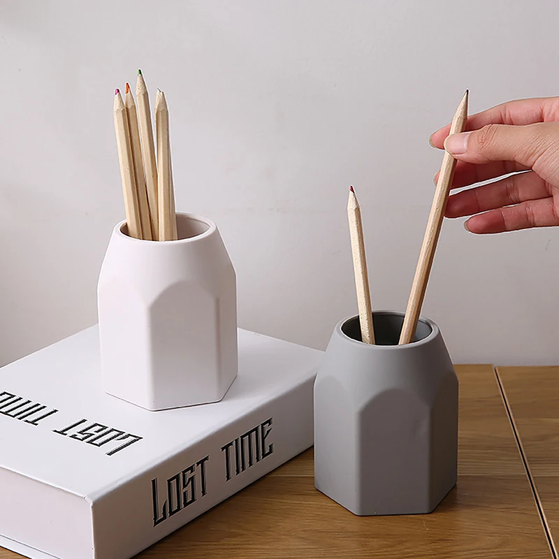 Многофункциональный силиконовый держатель для ручек милый туалетный столик