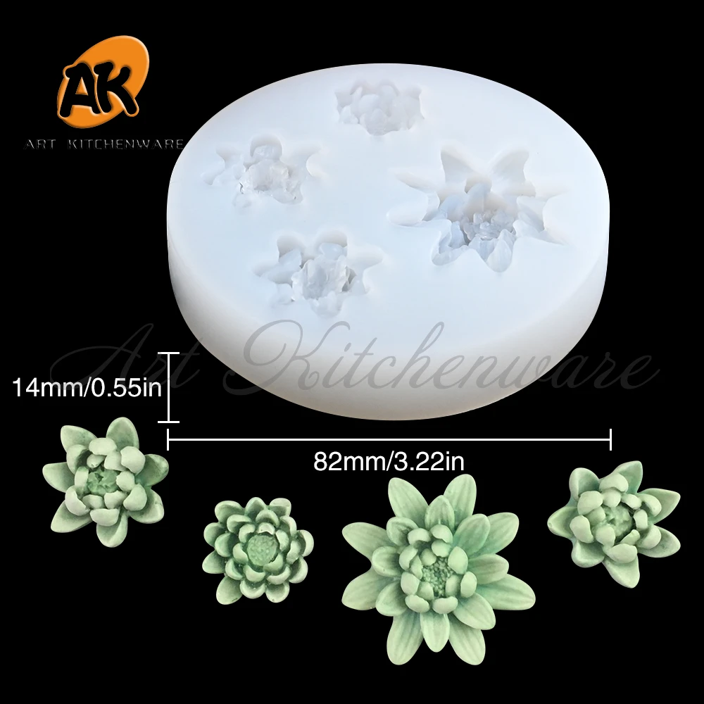 

3D силиконовая форма для свечей Dorica