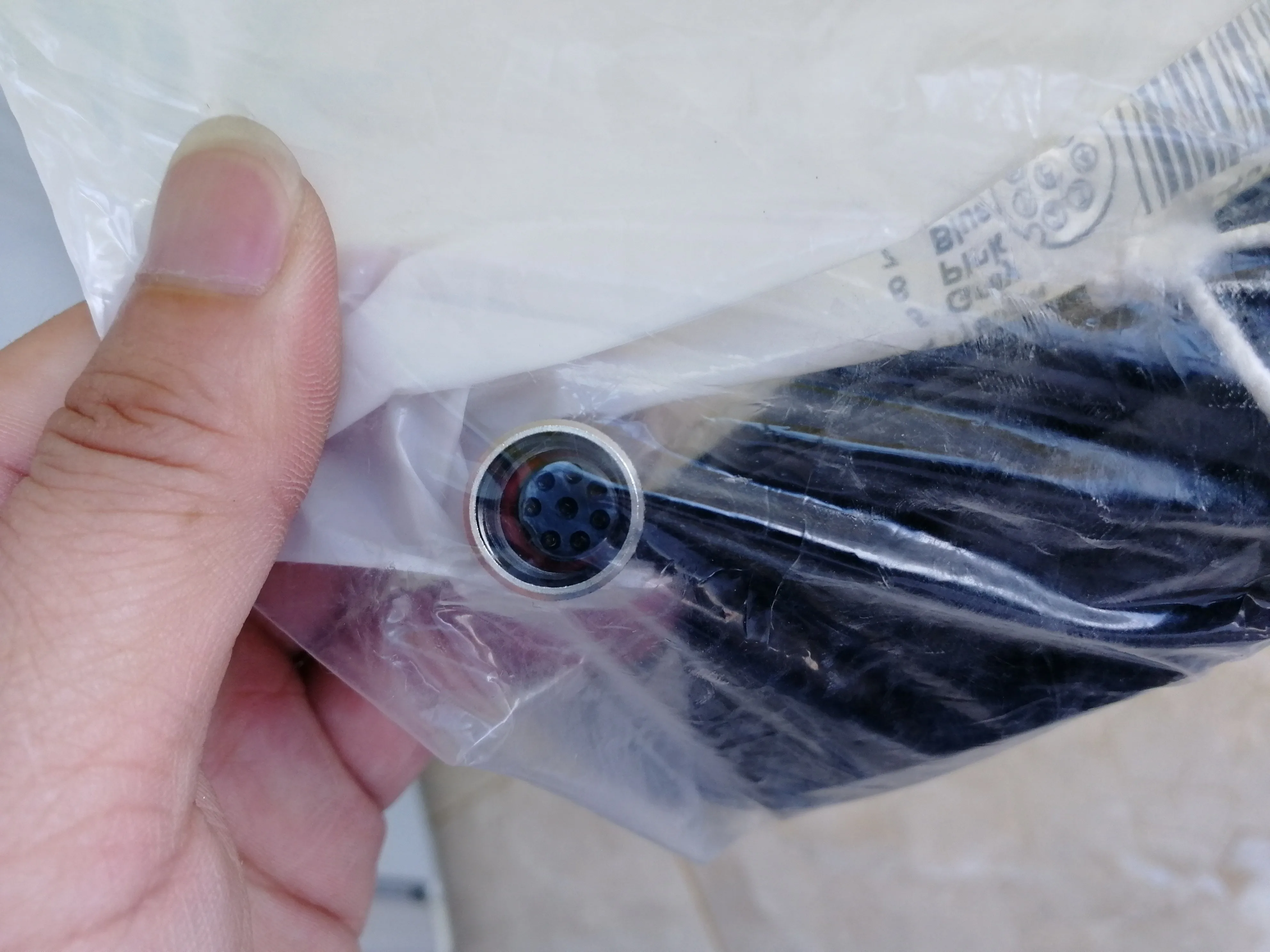 Дверной кабель IFM Yifu E11855 в наличии оригинальный и включая M12 PUR 10 м 8-pin бесплатная