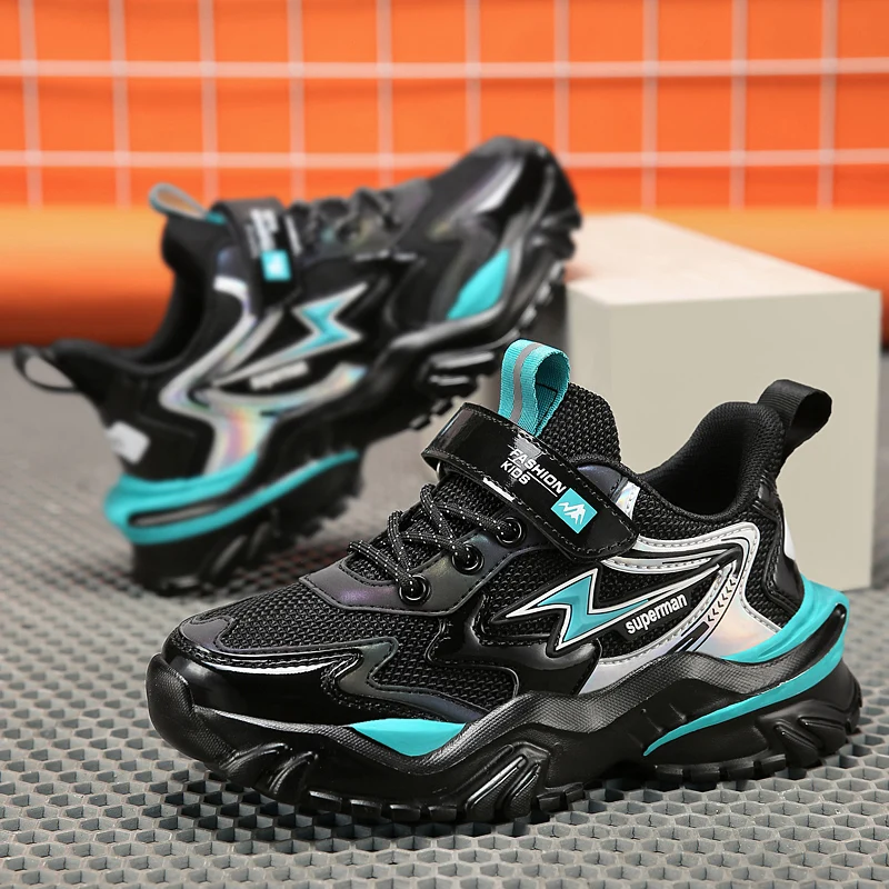 2023 New Mesh Kids Sneakers Breathable Children Shoes Casual Lightweight Non-slip Boys Shoes Summer Running Shoes for Kids