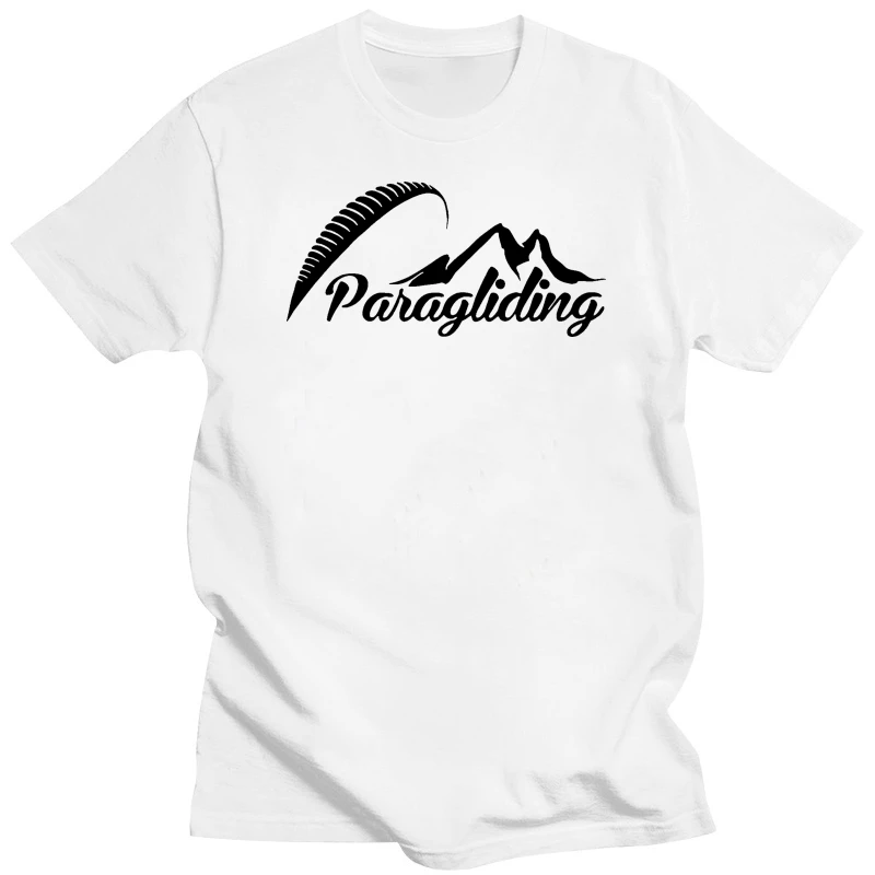 Мужские повседневные футболки векторные для парапланеризма мужская футболка с