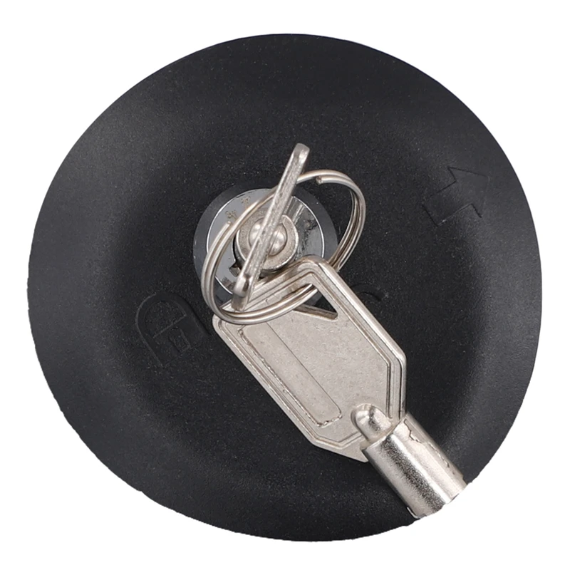 Для Ford F150 Raptor 2015-2022 Запирающаяся крышка топливной двери с замком пробки BU5Z-9C-268A