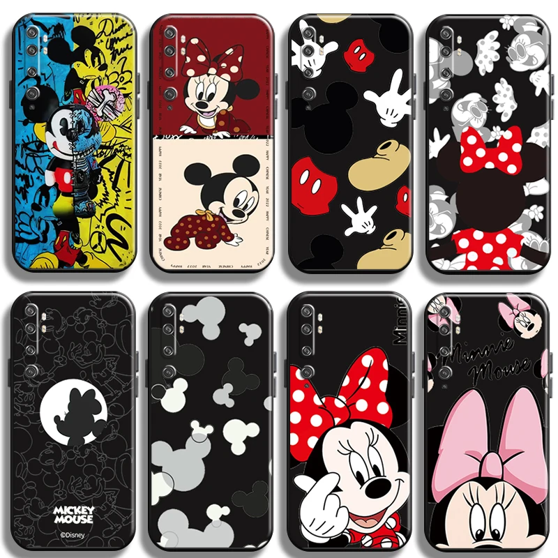 

Disney Mickey Minnie Mouse For Xiaomi Mi CC9 Mi CC9e Mi CC9 Pro Phone Case TPU Shell Cases Cover Back Black Funda