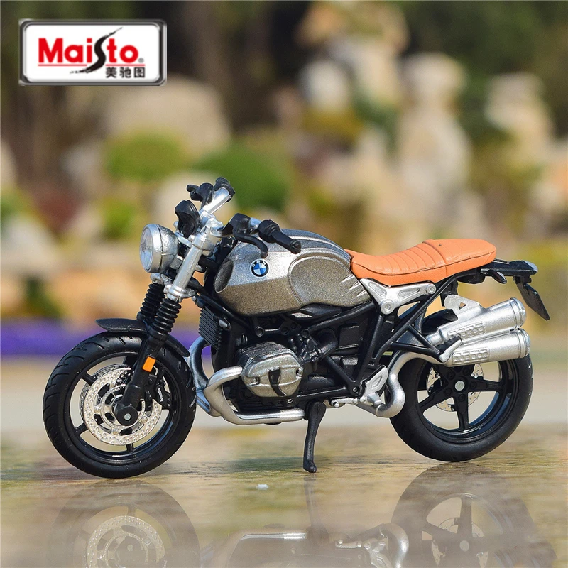 

Maisto 1:18 BMW R Nine T Scrambler Alloy Motorcycle Model Simulation Diecast Metal Toy Vehicles Motorcycle Model Children Gifts
