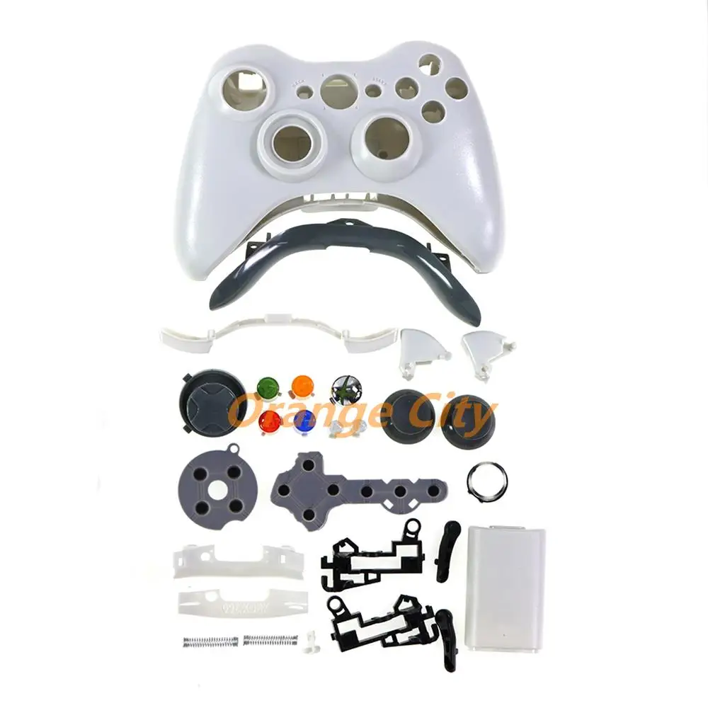 Замена чехла для беспроводного контроллера XBOX 360, комплект джойстиков для геймпада Xbox 360, полный корпус и кнопки (art.: 3920d0b005dae) - 3920d0b005dae