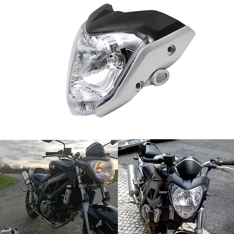 Motorcycle Headlight Head Light With Bulb Bracket Assembly Lamp For Yamaha Fz16 Ys150 Fzer150