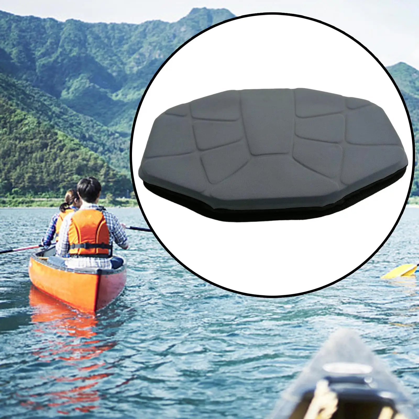 

Kayak Seat Cushion Anti Slip Backrest Canoeing Seat Cushion Boat Cushion for Rafting Fishing Boat Inflatable Kayak Camping Canoe