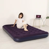 inflatable cushion flocking inflatable mattress double household enlarged folding mattress