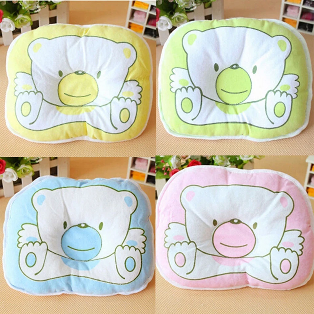 

Baby Bear Pillows Newborn Babies Cushions Baby Head Protector Flat Head Pillow Baby Things for Crib Baby Items Cosas De Bebes