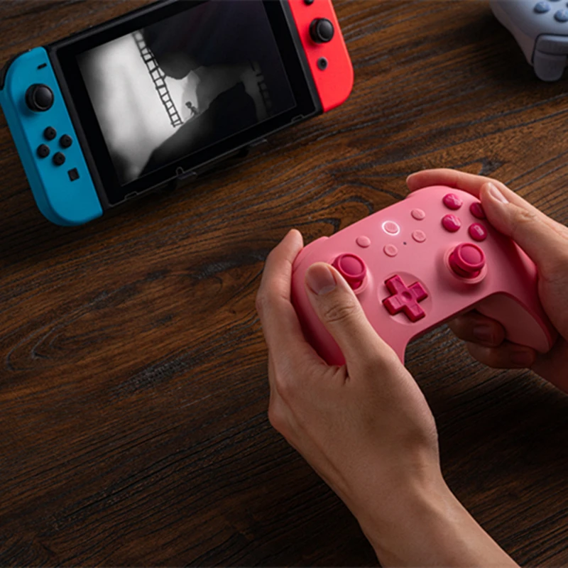 Фото Игровой контроллер 8BitDo с джойстиком на эффекте Холла Ultimate 2C, беспроводной Bluetooth-контроллер для консоли Nintendo Switch NS OLED №2