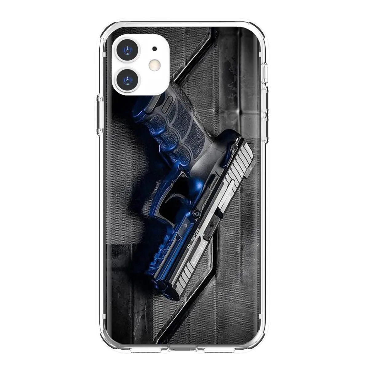 Для iPhone 10 11 12 13 Mini Pro 4S SE 5C 6 6S 7 8 X XR XS Plus Max 2020 армейская снайперская винтовка
