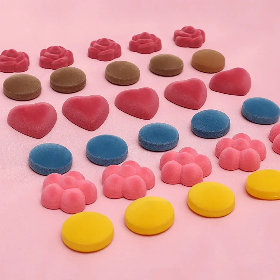 Мягкий Набор держателей для одеяла розовое сердце роза круглая форма зажимы
