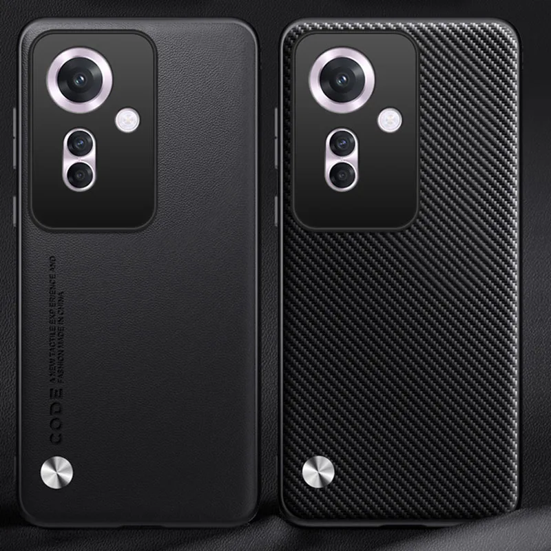 Модный Роскошный чехол-накладка из мягкой искусственной кожи для OPPO Reno11 F