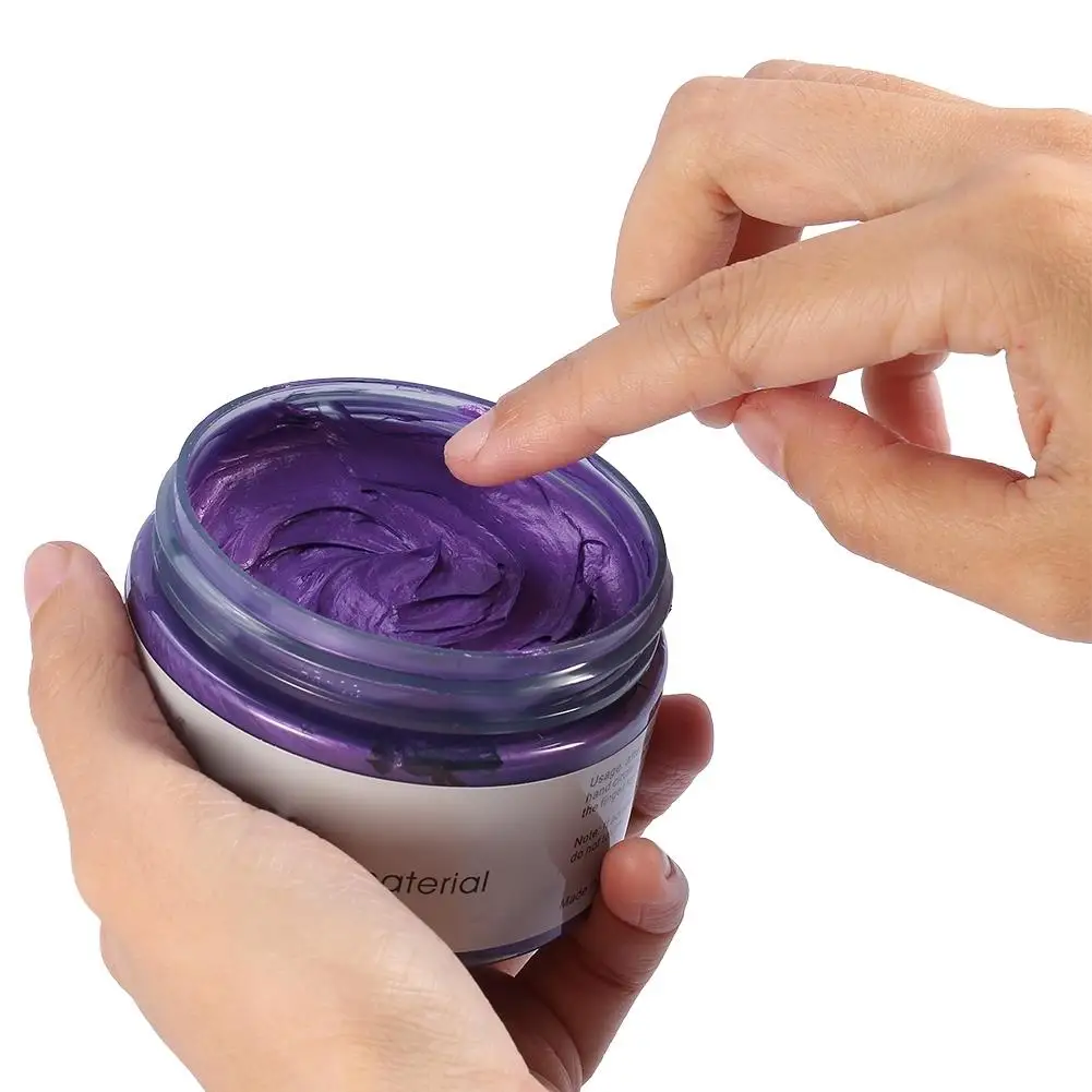 Воск для укладки серебристо-серого цвета 120 г прочная фиксация гель временного