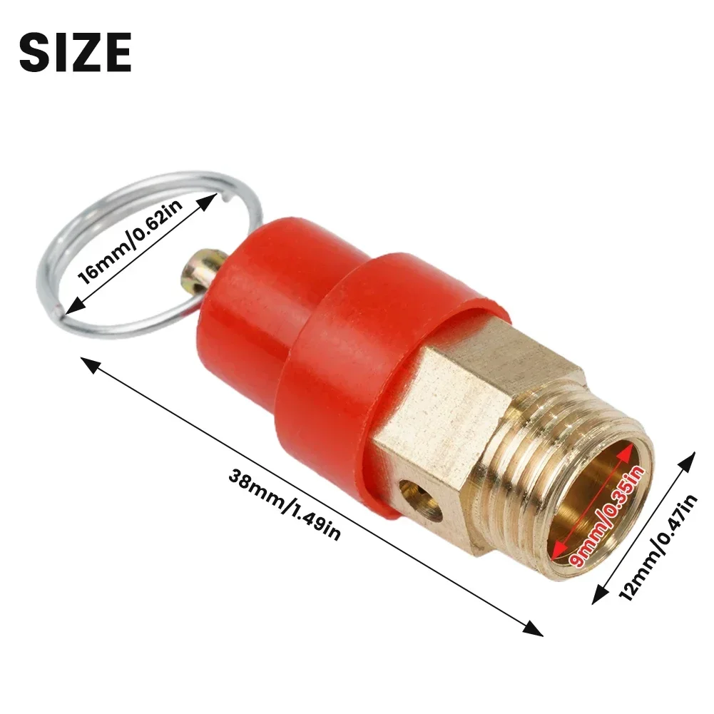 Латунь 1/4 &quot1/8" для BSP 8 кг воздушный компрессор предохранительный клапан