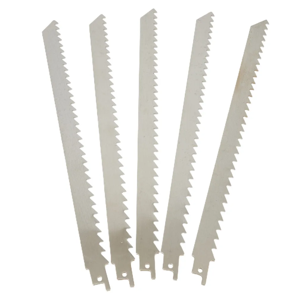 

5Pcs Reciprocating Saw Blade 300mm Stainless Steel Ice Frozen Meat Cutting Tools For BOSCH Power Tools Accessories