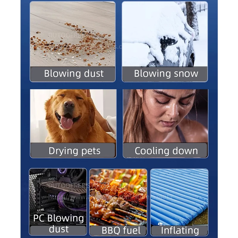 Турбовентилятор 12 В постоянного тока