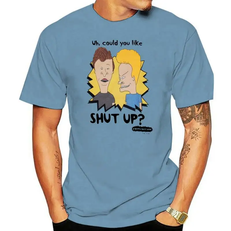 

Beavis and Butthead Shut Up T-Shirt New vintage graphic Tee Shirt