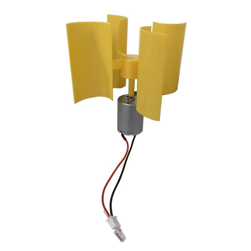 

Wind Turbine Wind Generator 100-6000 Rpm DC 5.5V Mini Vertical Wind Generator Wind Turbine Instructional Model