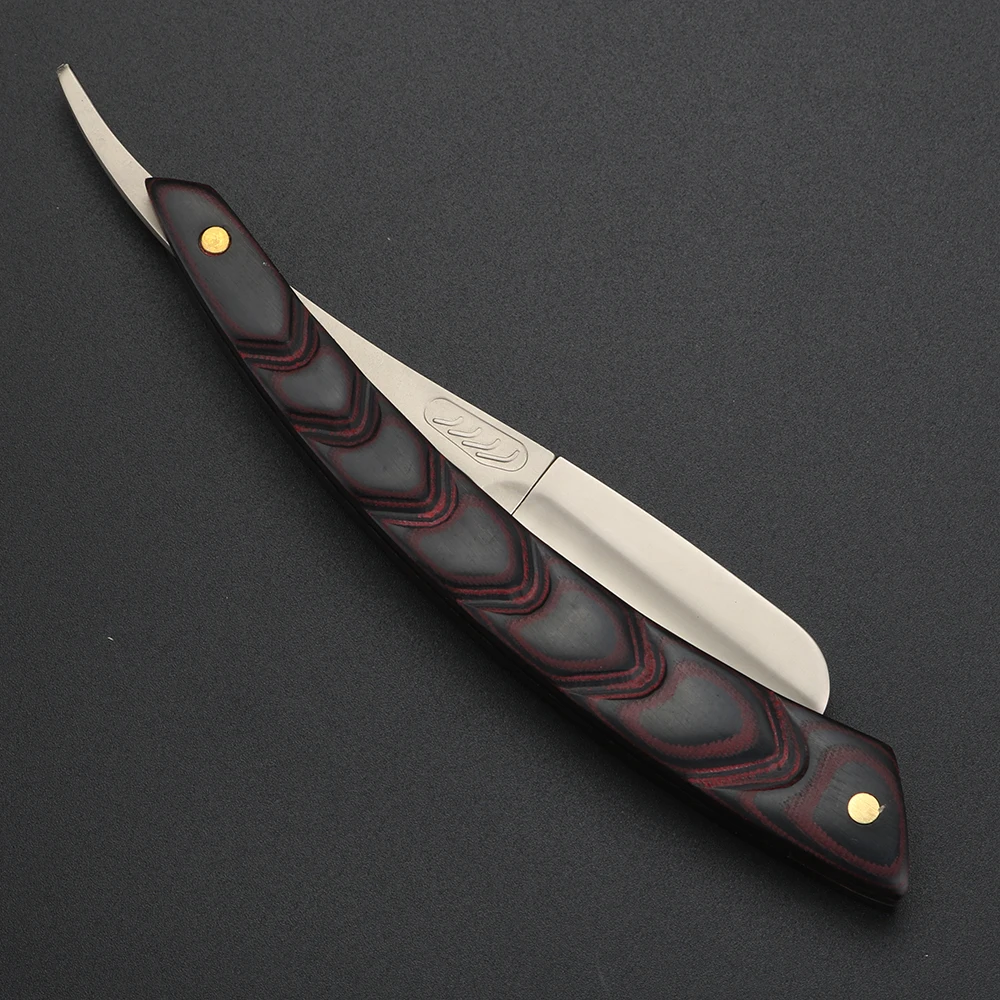 Деревянный триммер ручная бритва профессиональная с прямыми краями острый