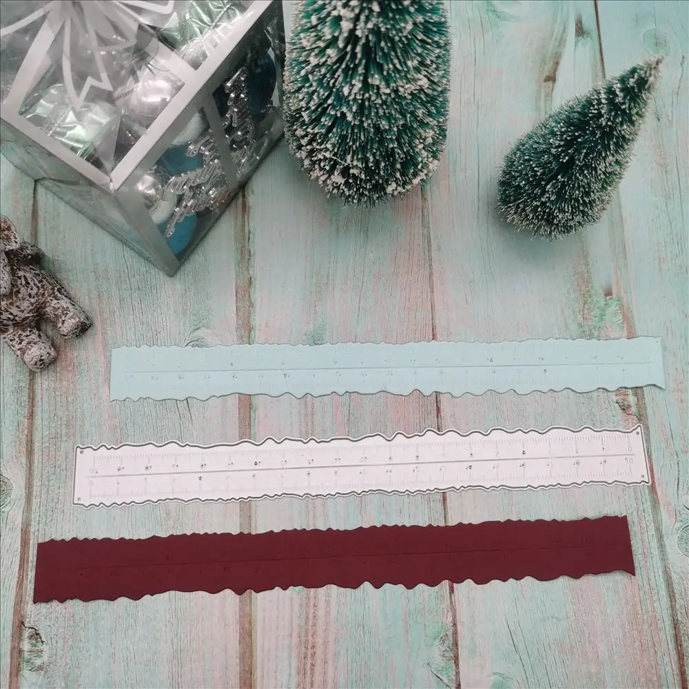 

Линейка, швейная нить, штампы 2022, новые металлические штампы, трафареты для рукоделия, зеркальные высечки, бумажные карты, рукоделие, Knurling