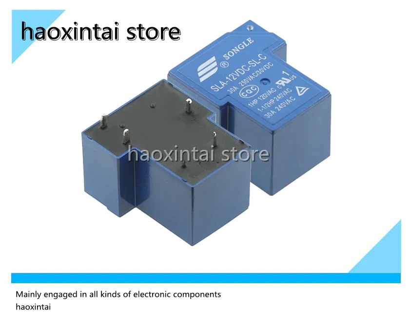 

Релейное групповое преобразование T90, 1 шт. SLA-12VDC-SL-C(Z), 5 футов, 30 А, 250 В переменного тока