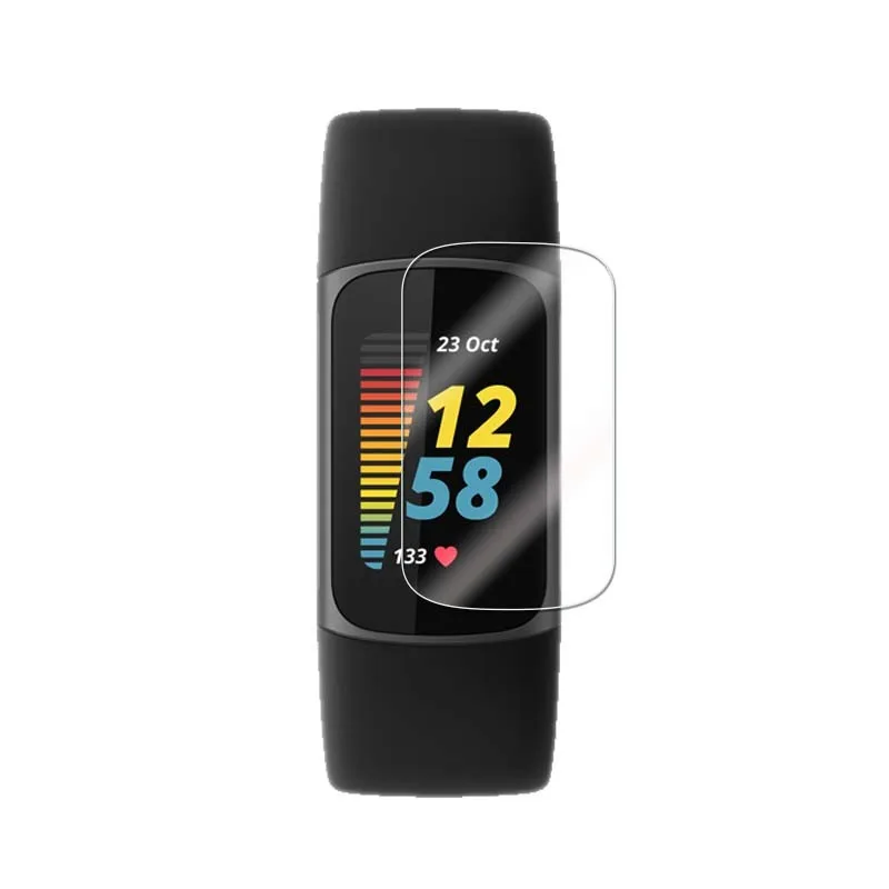 Прозрачная защитная пленка для Fitbit Charge 5/4/3/2 полное покрытие прозрачная зарядки 5