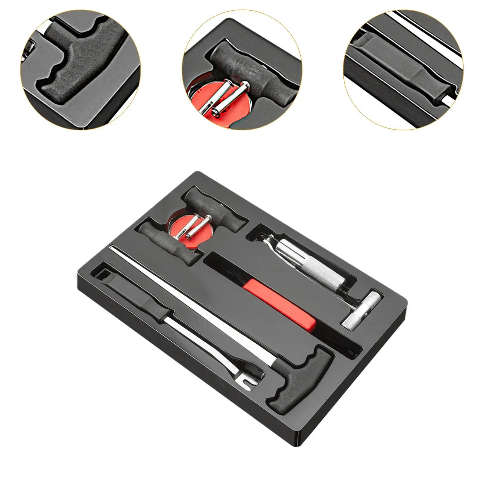 Набор инструментов для снятия лобового стекла автомобиля простой в