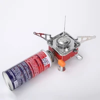 100 brand new durable and practical barbecue fishing square burner small aluminum alloy foldable design 100ghr