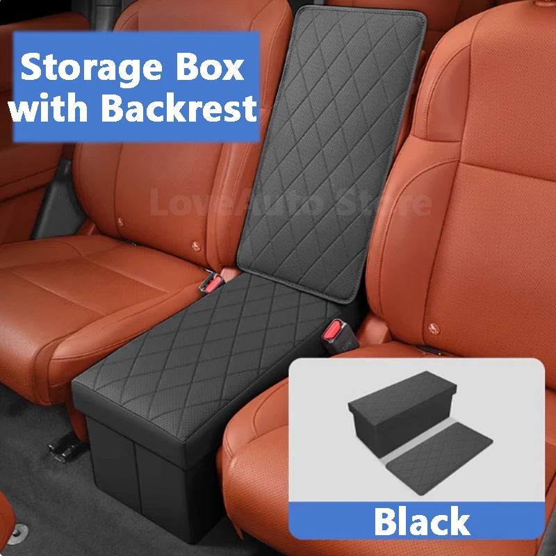 

For GWM Wey 07 Lanshan 2023 2024 2025 Car Second Row Storage Box Seat Middle Backrest Type Storage Box Accessories