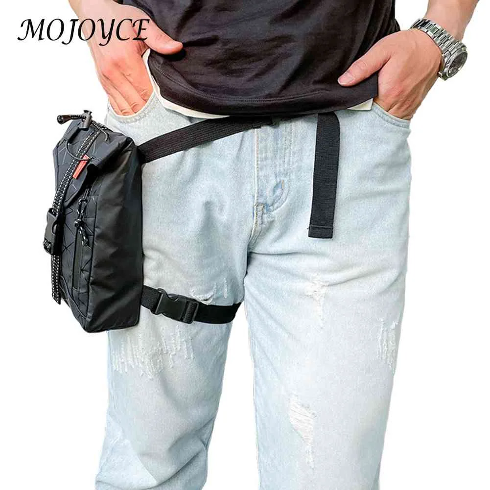

Fashion Waterproof Pockets Novelty Men Oxford Cloth Waist Bag Travel Phone Anti-Theft Organizer Waist Package Dad Bag