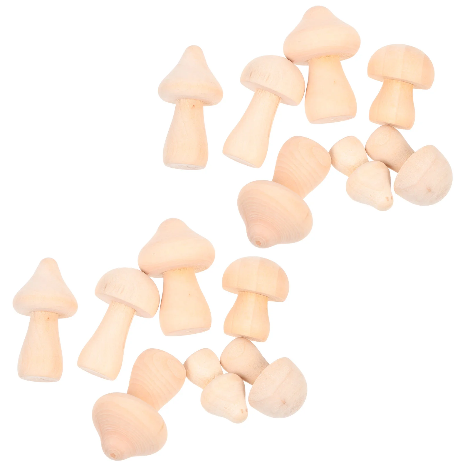 

Peg Wooden Mushroomdoll Unfinished Craft Decor Woodornaments Pegs Family Figures Plain Bodies Angel Crafts Model Graffiti