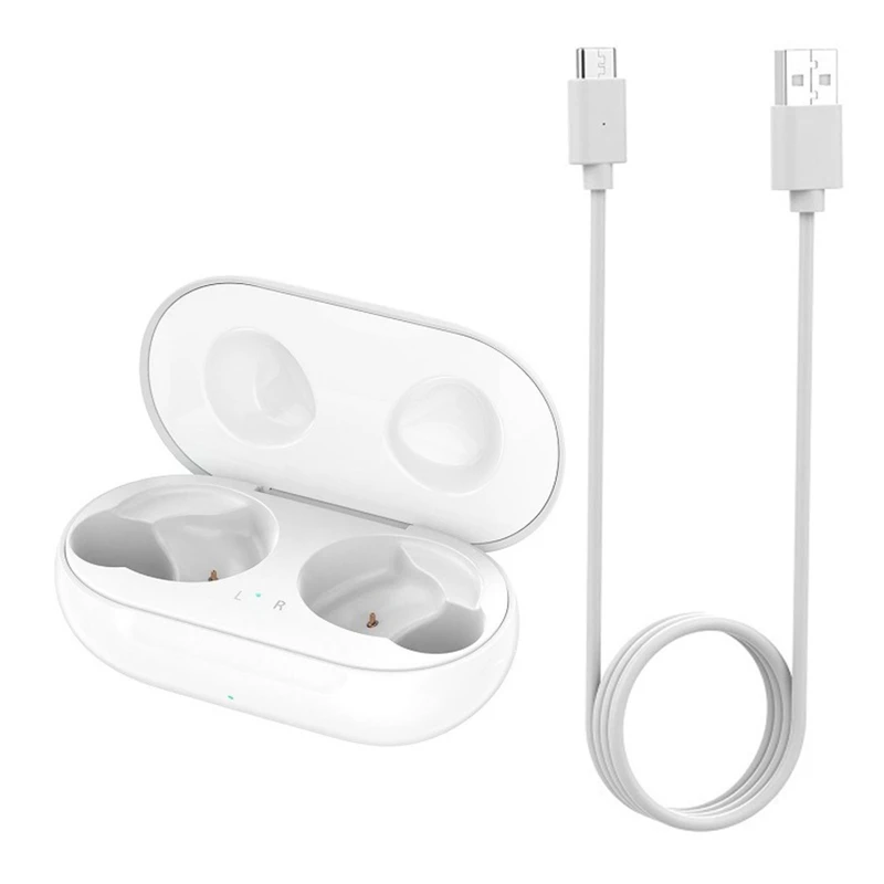 

Wireless Bluetooth-compatible Earphone Charging Case Replacement for Galaxy Buds SMR175/170 Lightweight Earbuds Charger