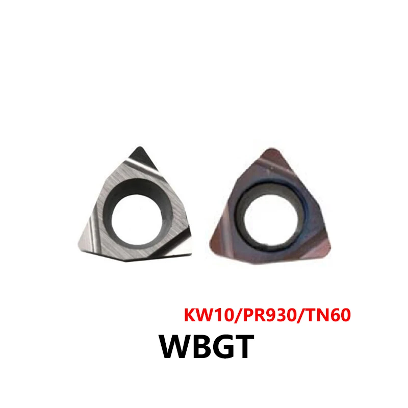 Оригинальный WBGT 060102 L-F 060104 KW10 PR930 TN60 Твердосплавные вставки 080202 L 080204 F Инструменты