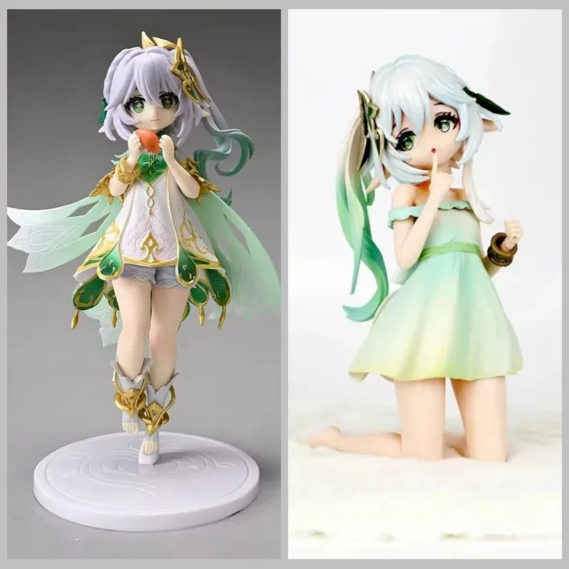 Genshin Impact Game Surrounding Grass God The Lord Of Dreamland Little Jixiang Naxida Стоящая кукла на коленях