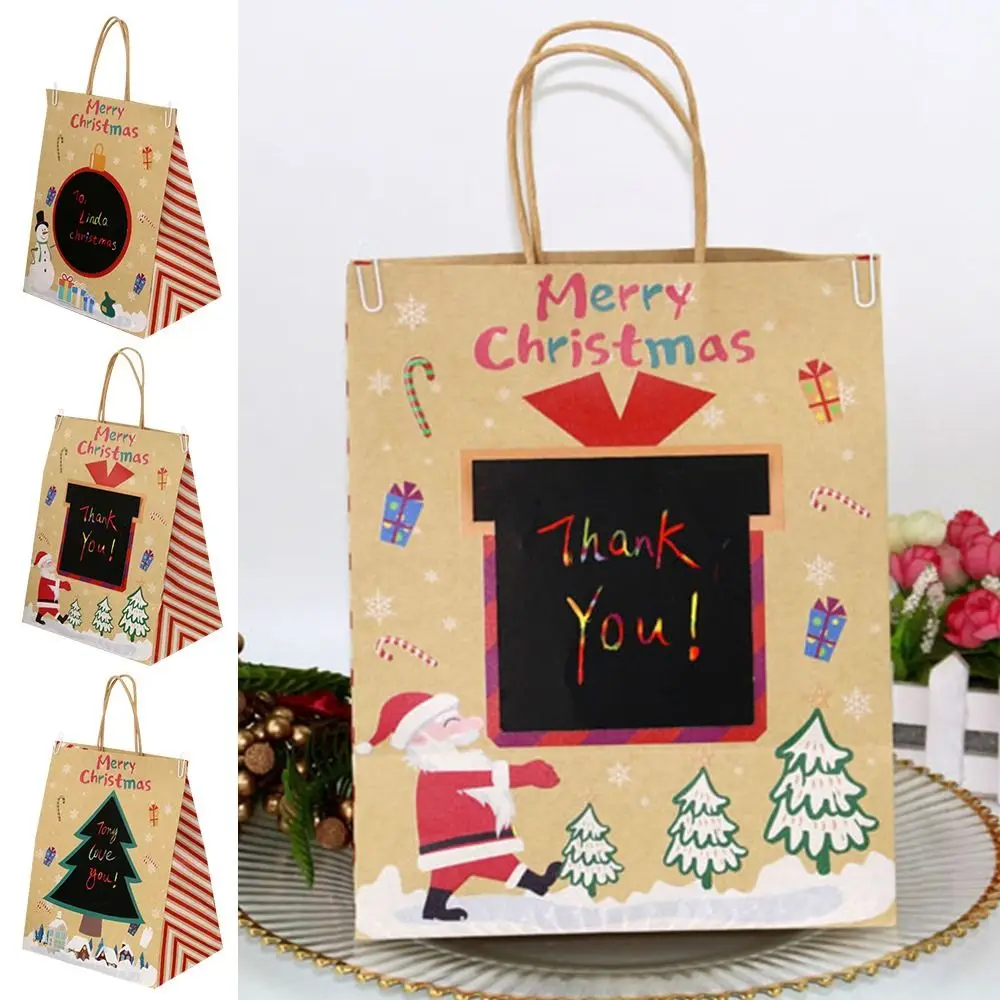 

Принадлежности с ручкой для рождественской елки, электронная книга для печенья, Женская рождественская коробка для конфет