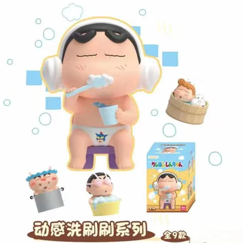 Фото Новая оригинальная серия динамичных кистей JianDong Creative Crayon Shin-chan: милые игрушки-сюрпризы для офиса и дома, подарки №3