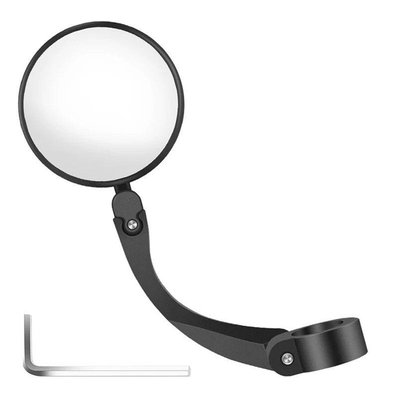 

WEST BIKING Bicycle Rear View Mirror Bike Electric Scooter Clear Back Sight Reflector Adjust Rotatable Handlebar Cycling Mirror