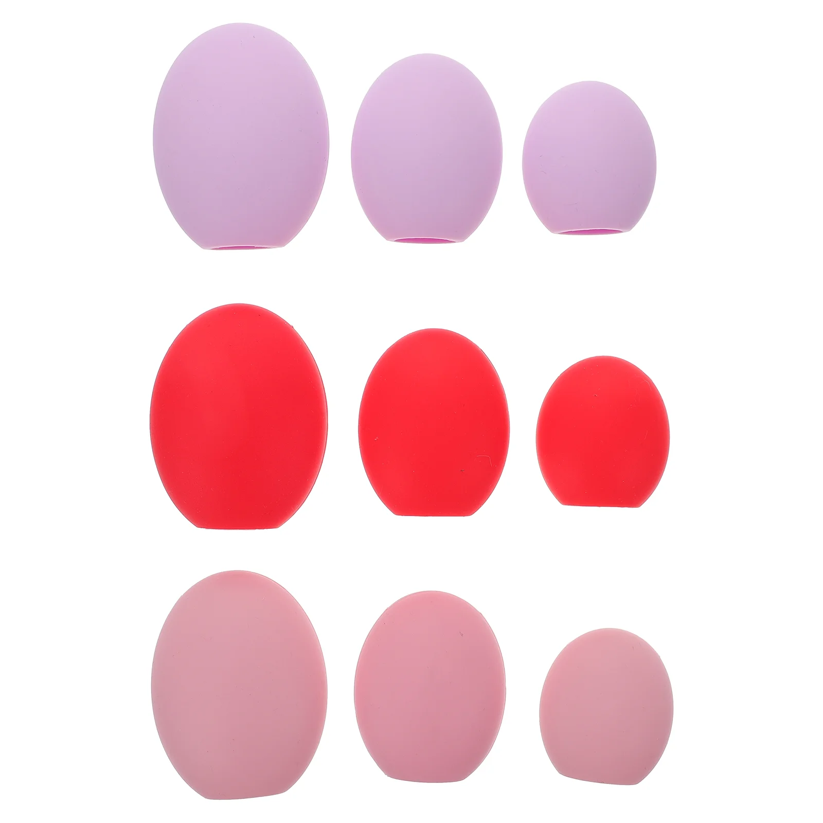 

9 шт., силиконовые чехлы для кистей для макияжа