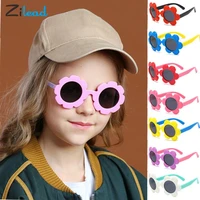 zilead flowers polarized kids sunglasses silicone flexible safety children sun glasses fashion boys girls shades eyegwear uv400