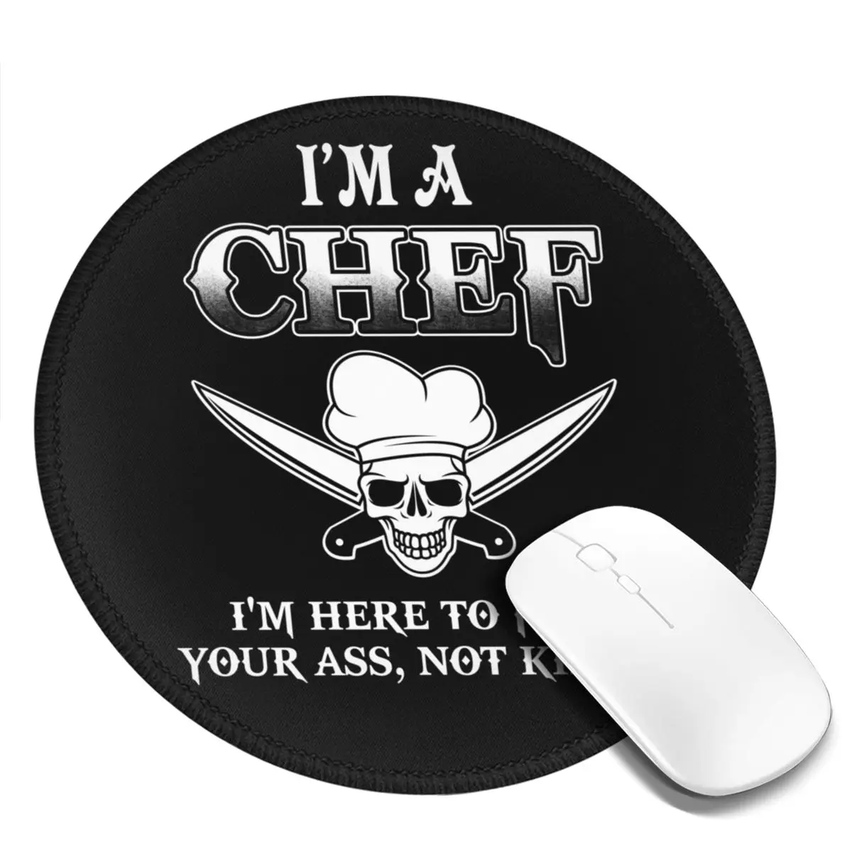 Коврик для мыши с принтом в виде черепа резиновый коврик |