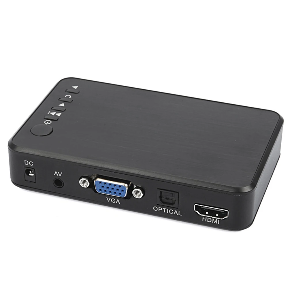 

Mini Full HD Media Multimedia Player 1080P USB External SD SDHC MMC Cards U Disk Media Player VGA AV Output EU/US/UK/AU Plug