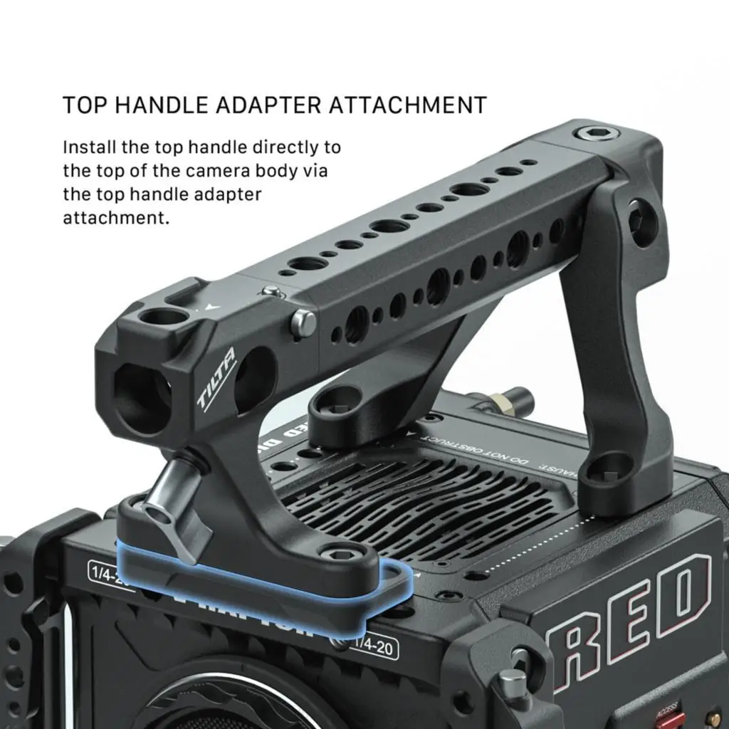 

TILTA Top Handle Extension for RED V-RAPTOR ESR-T08-TH for Red V-RAPTOR Rig